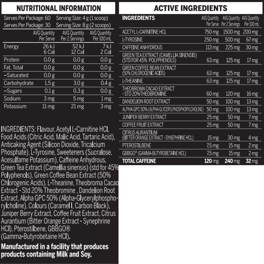 Pre Shred Emrald Labs Fat Burner