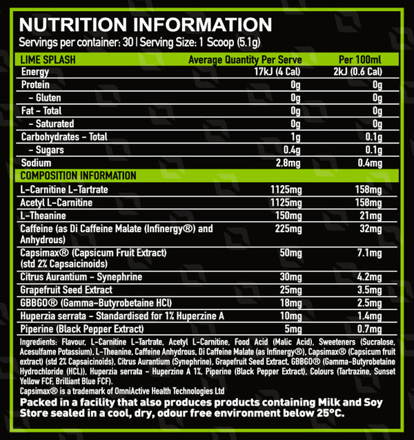 Hyberburn Fatburner Thermogenic